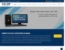 Tablet Screenshot of co-op-society.com